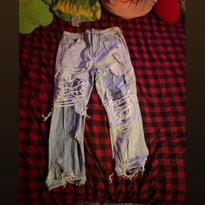 5 pairs of size 12 American Eagle jeans